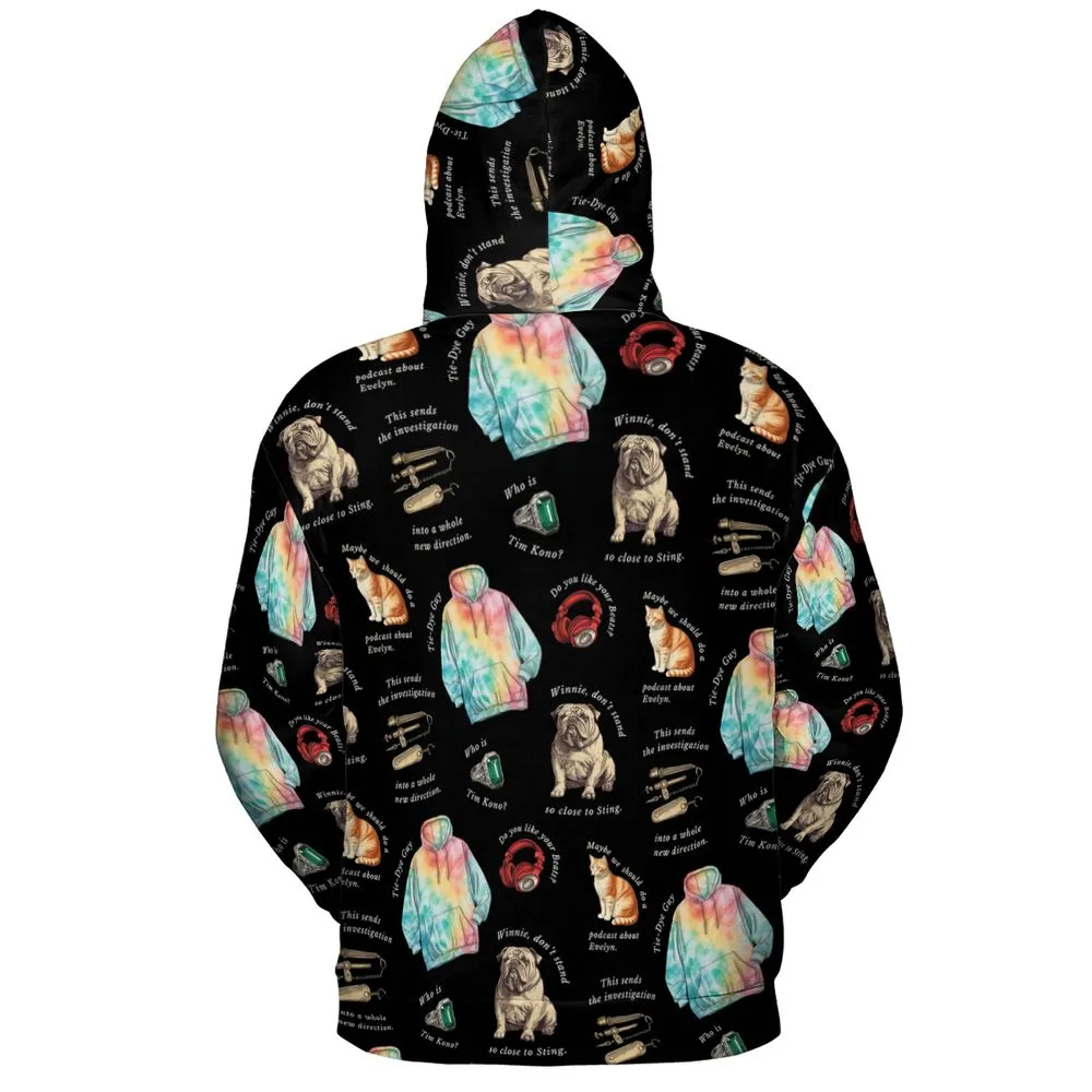 All-over Print Hoodie - QCPXEHSY -  - 4