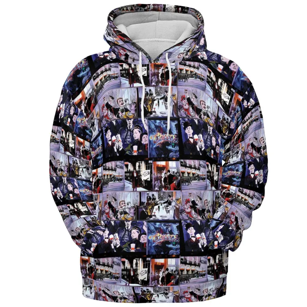 All-over Print Hoodie - 38SK1MEG -  - 2