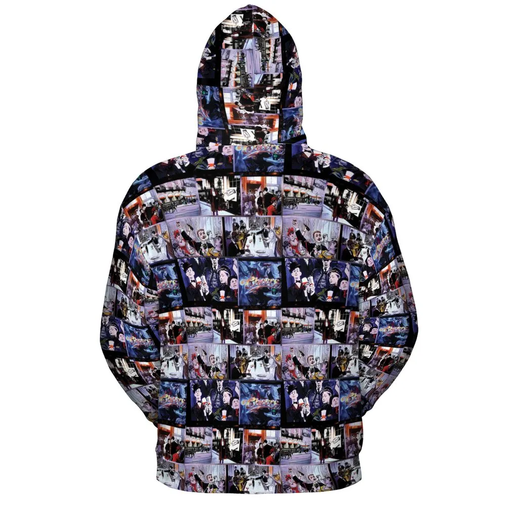 All-over Print Hoodie - 38SK1MEG -  - 4