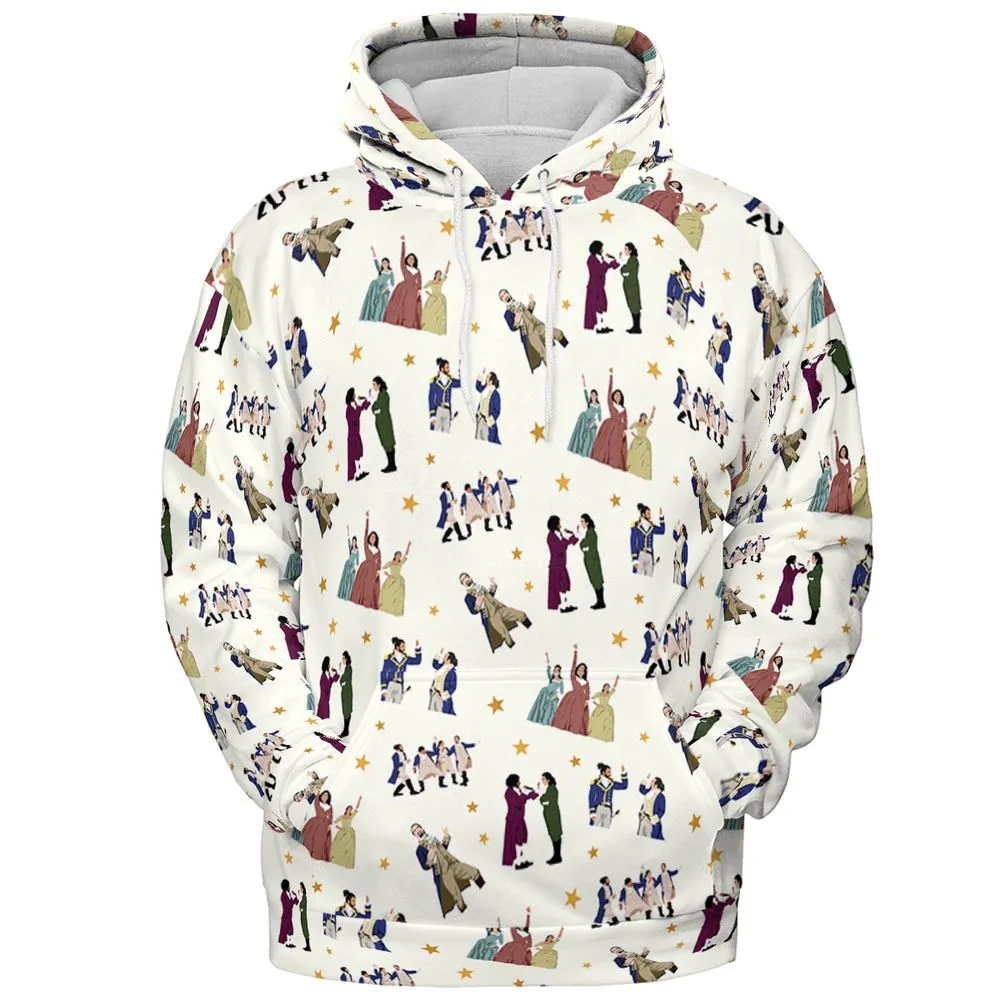 All-over Print Hoodie - HCCDCCXU -  - 2