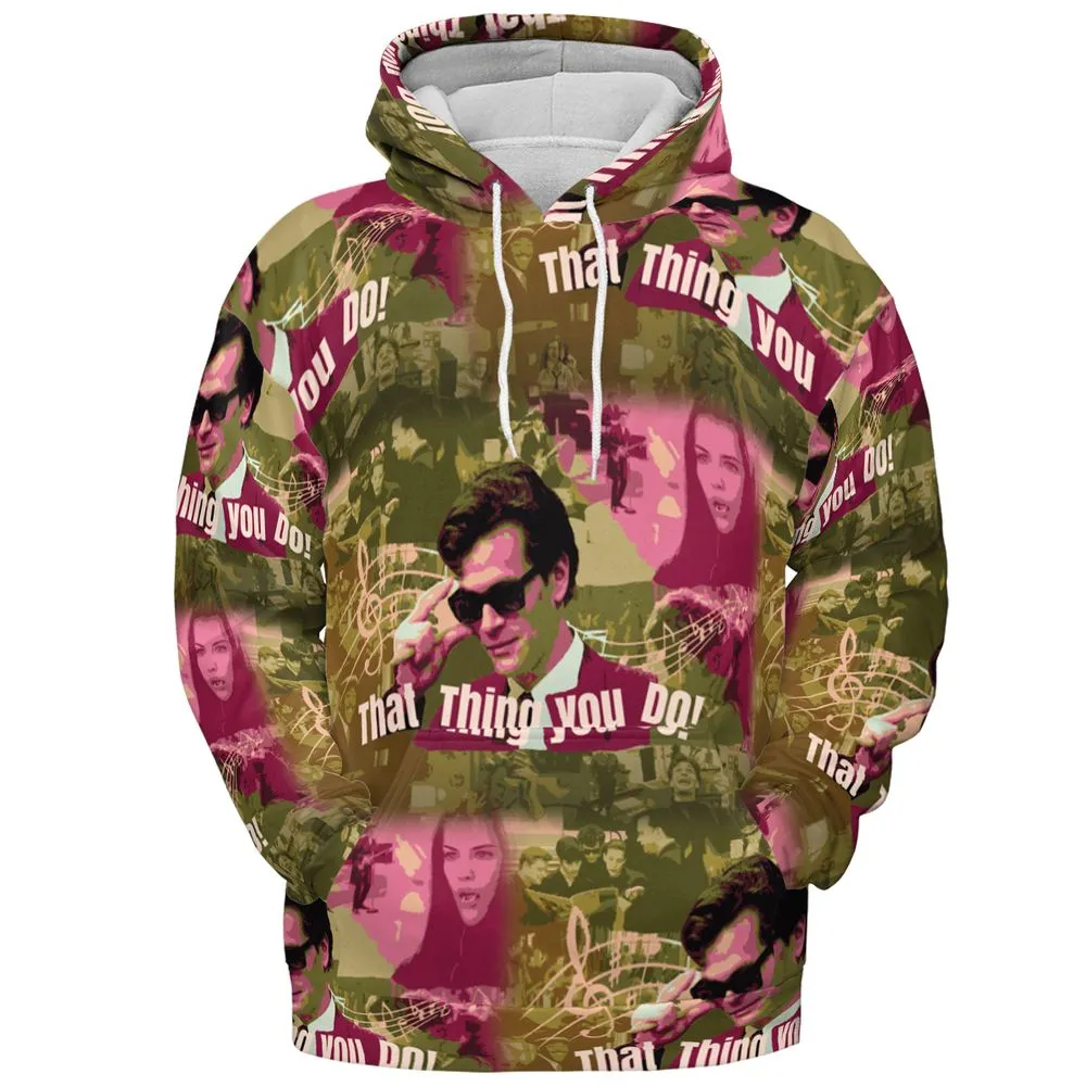 All-over Print Hoodie - W1RTYV1T -  - 2
