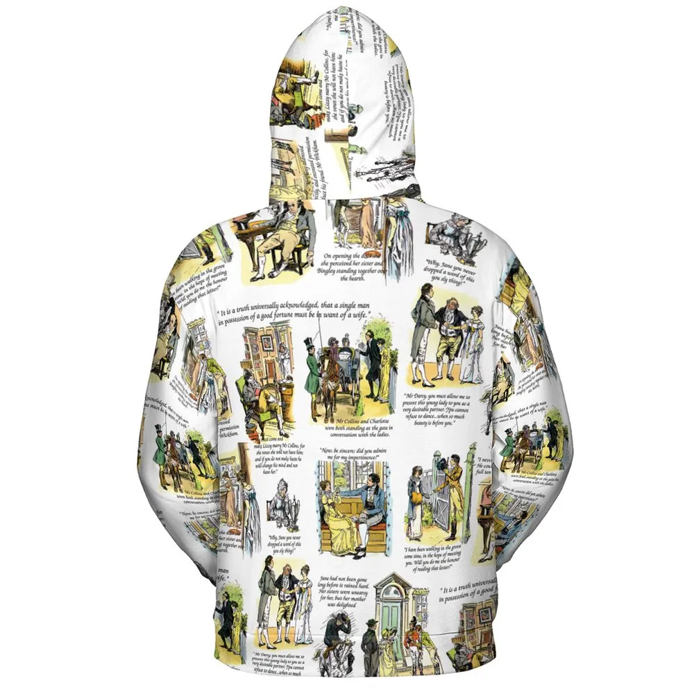 All-over Print Hoodie - HK73DL28 -  - 4