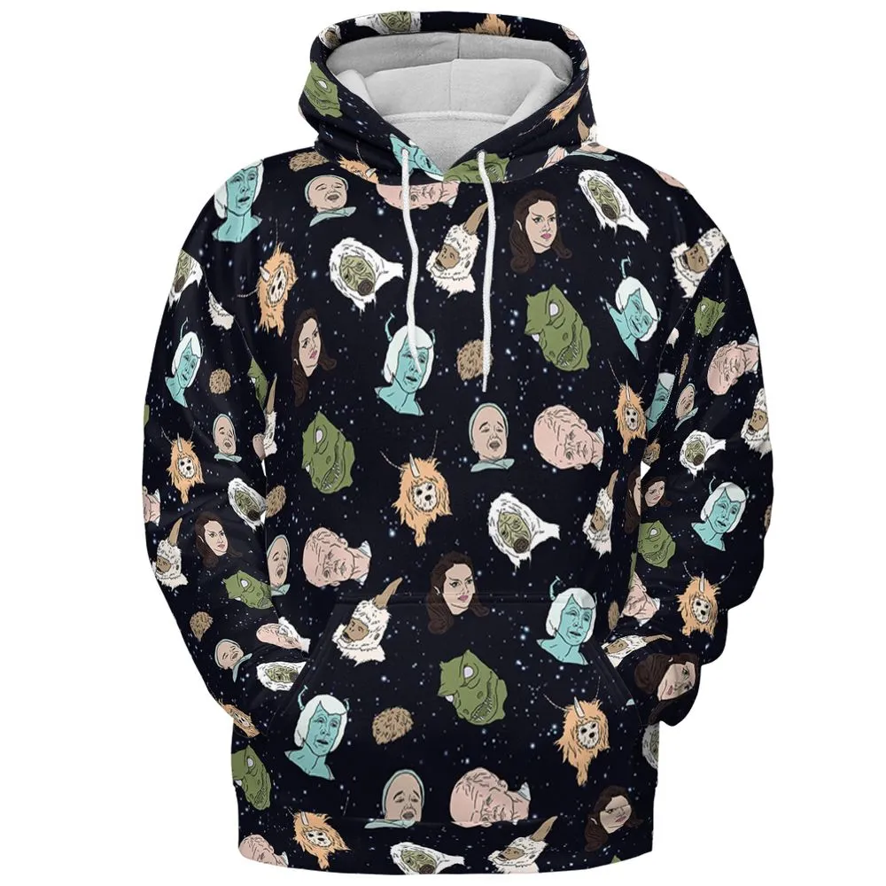 All-over Print Hoodie - EMT5TLQD -  - 2