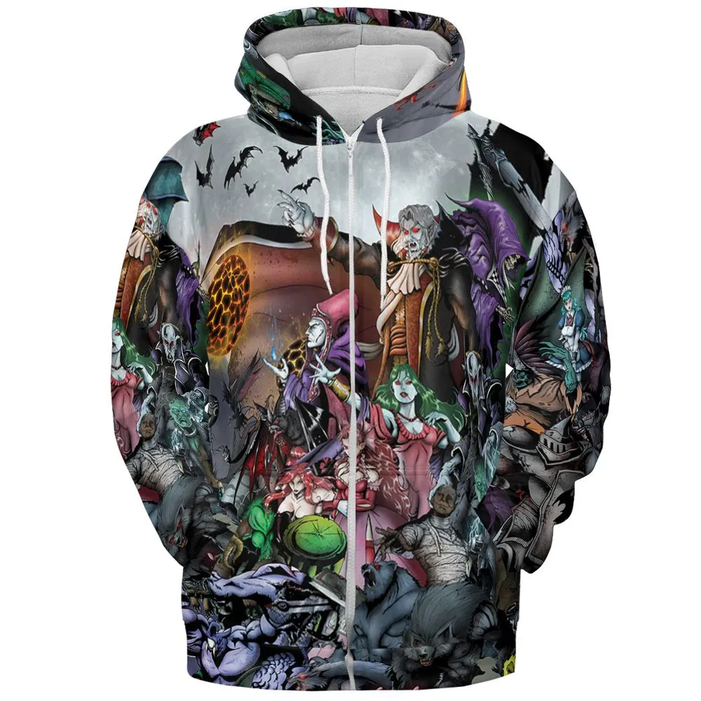 All-over Print Hoodie - VWYN2LQA -  - 3
