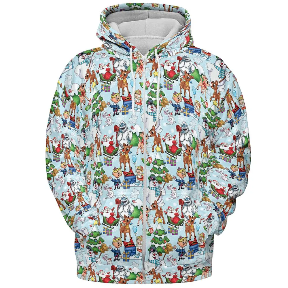 All-over Print Hoodie - UU1F6DLB -  - 3