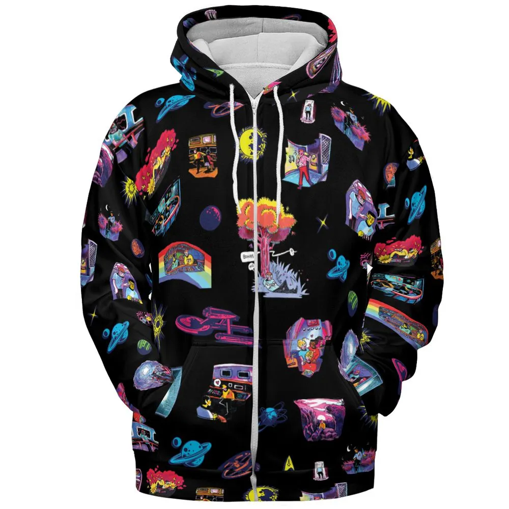 All-over Print Hoodie - S7872L11 -  - 3