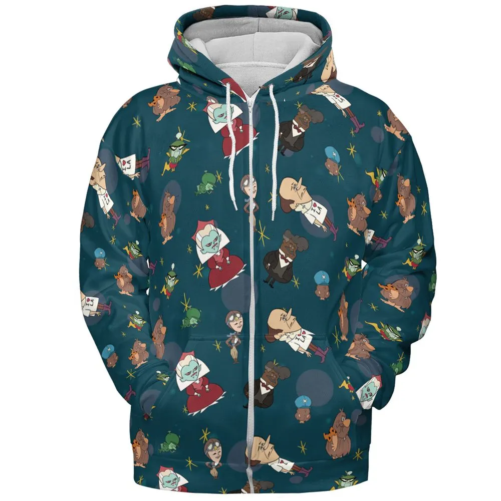 All-over Print Hoodie - 936JSFSH -  - 3