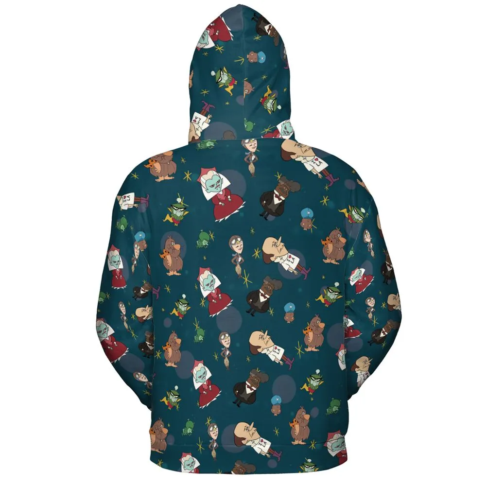 All-over Print Hoodie - 936JSFSH -  - 4