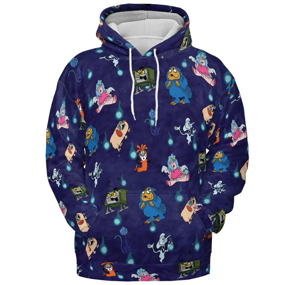 All-over Print Hoodie - S75D48BP -  - 2