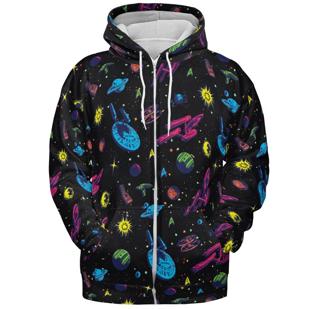 All-over Print Hoodie - CESNLXQR -  - 3