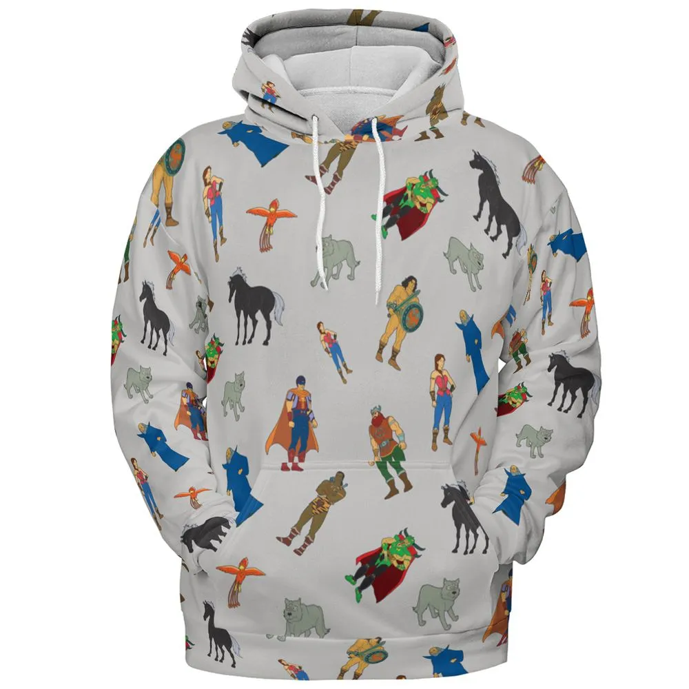 All-over Print Hoodie - VMNF4LW1 -  - 2