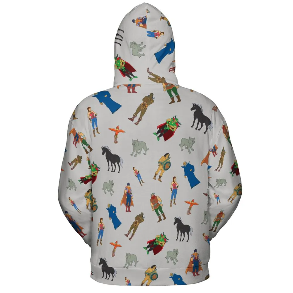 All-over Print Hoodie - VMNF4LW1 -  - 4