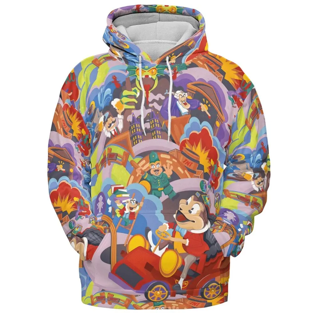 All-over Print Hoodie - SEHMLNBA -  - 2