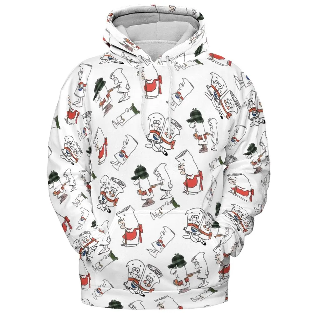 All-over Print Hoodie - 4WTT61KJ -  - 2