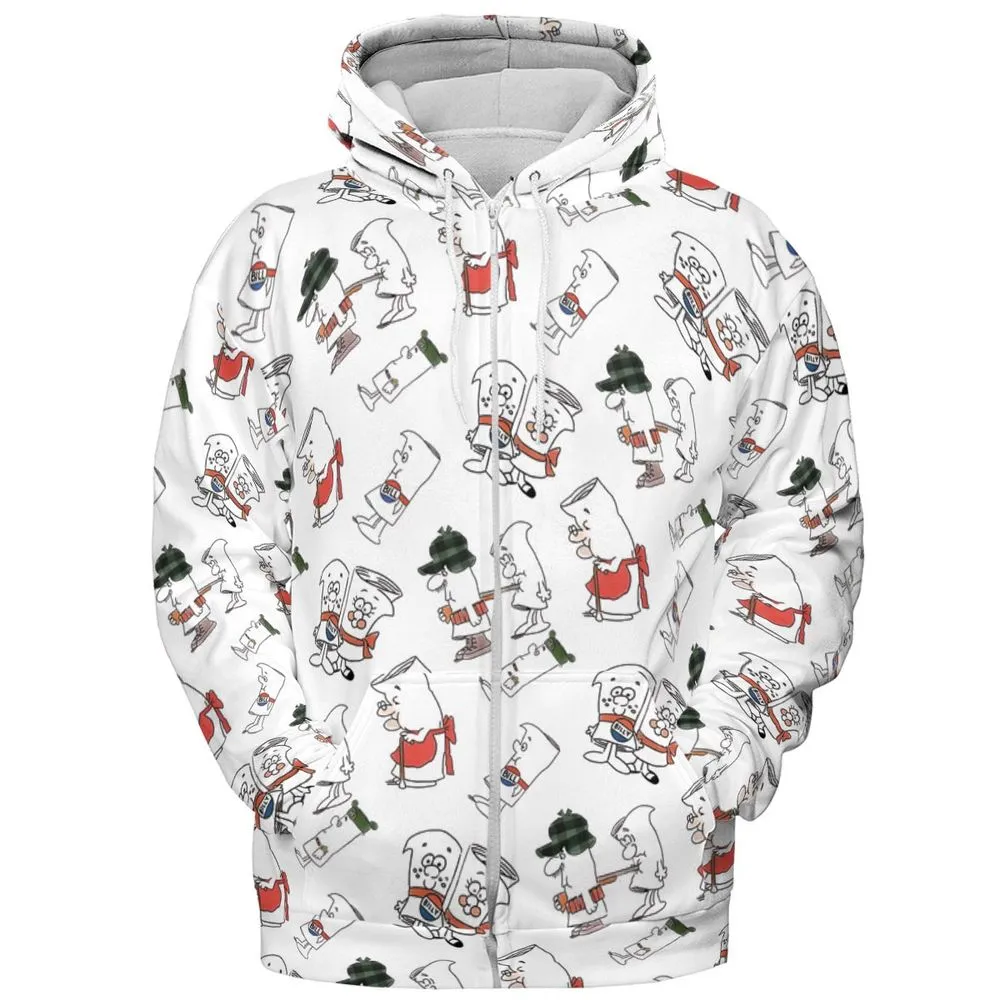 All-over Print Hoodie - 4WTT61KJ -  - 3