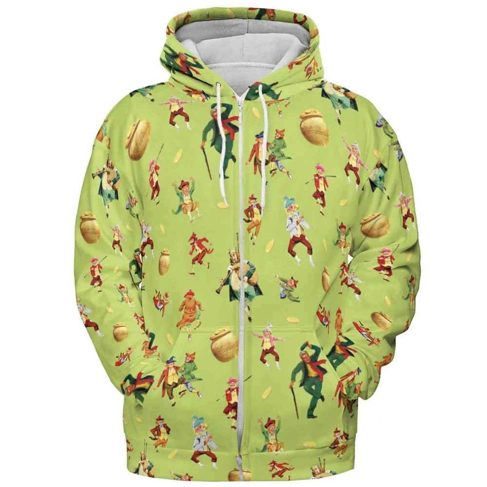 All-over Print Hoodie - HEU7C83Z -  - 3