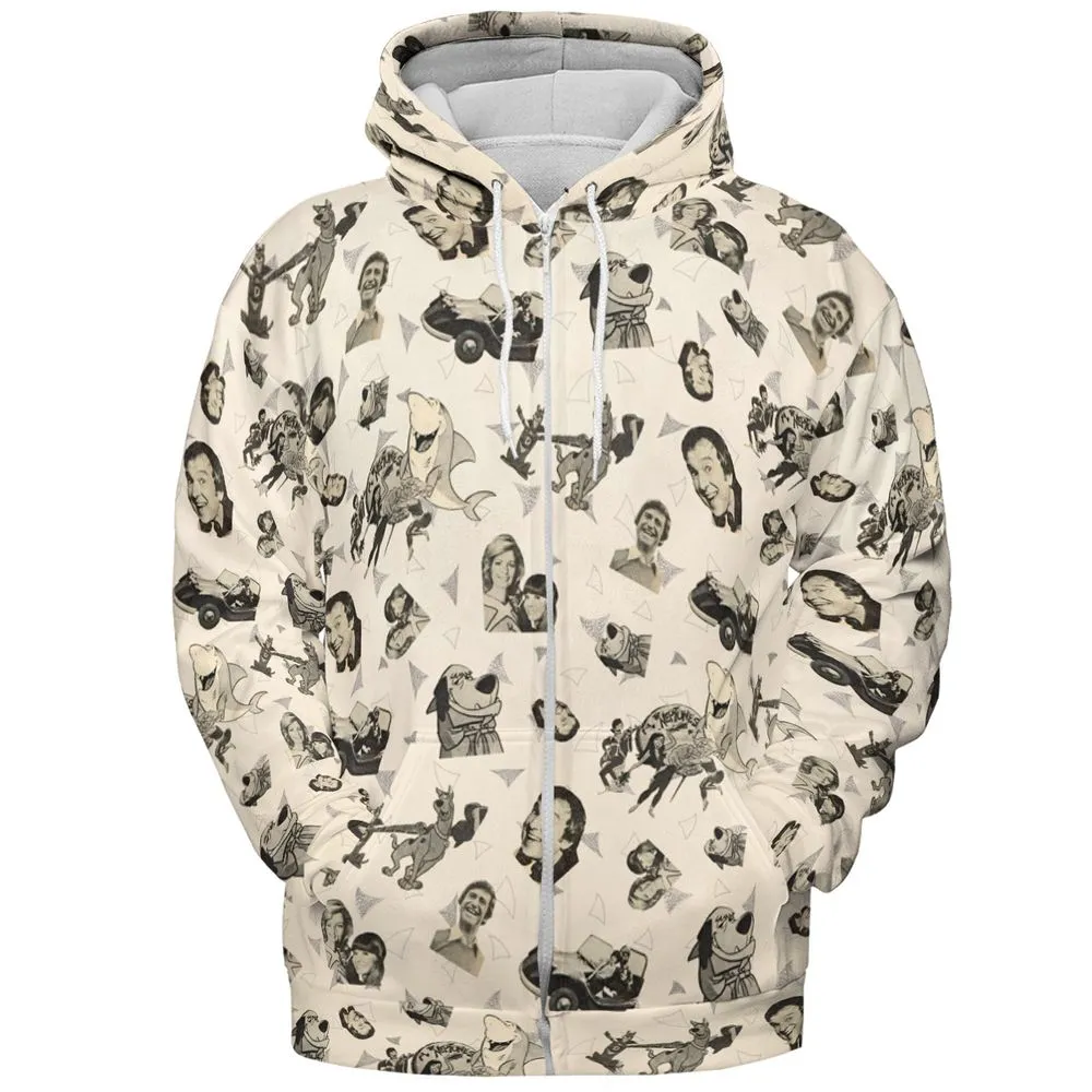 All-over Print Hoodie - 1FCR26A3 -  - 3