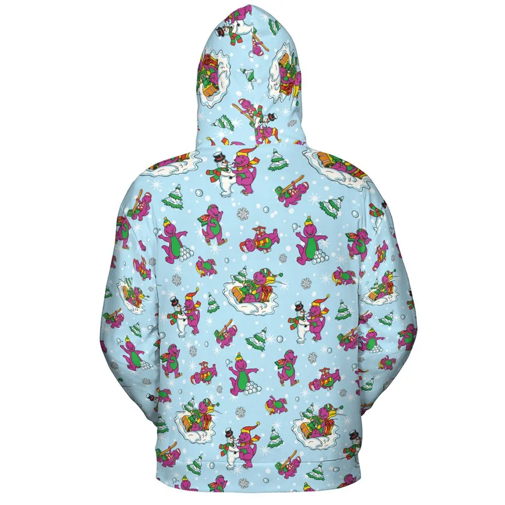 Barney and friend All-over Print Hoodie -  - 4