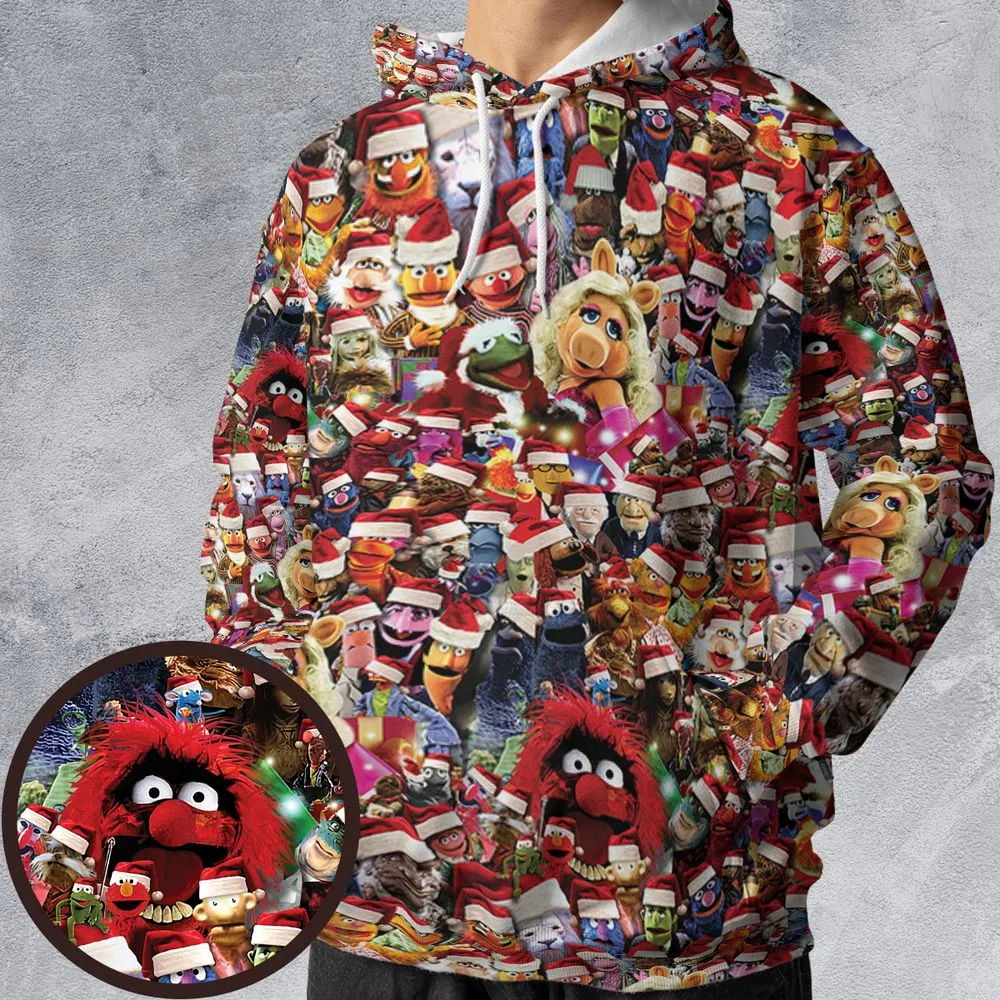 All-over Print Hoodie - 6Q3A5DS3 -  - 1