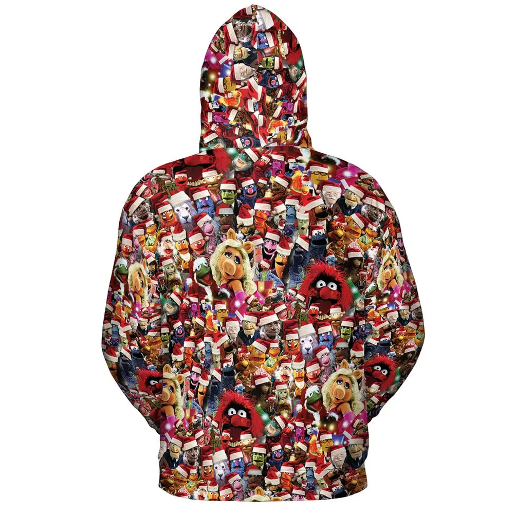 All-over Print Hoodie - 6Q3A5DS3 -  - 4