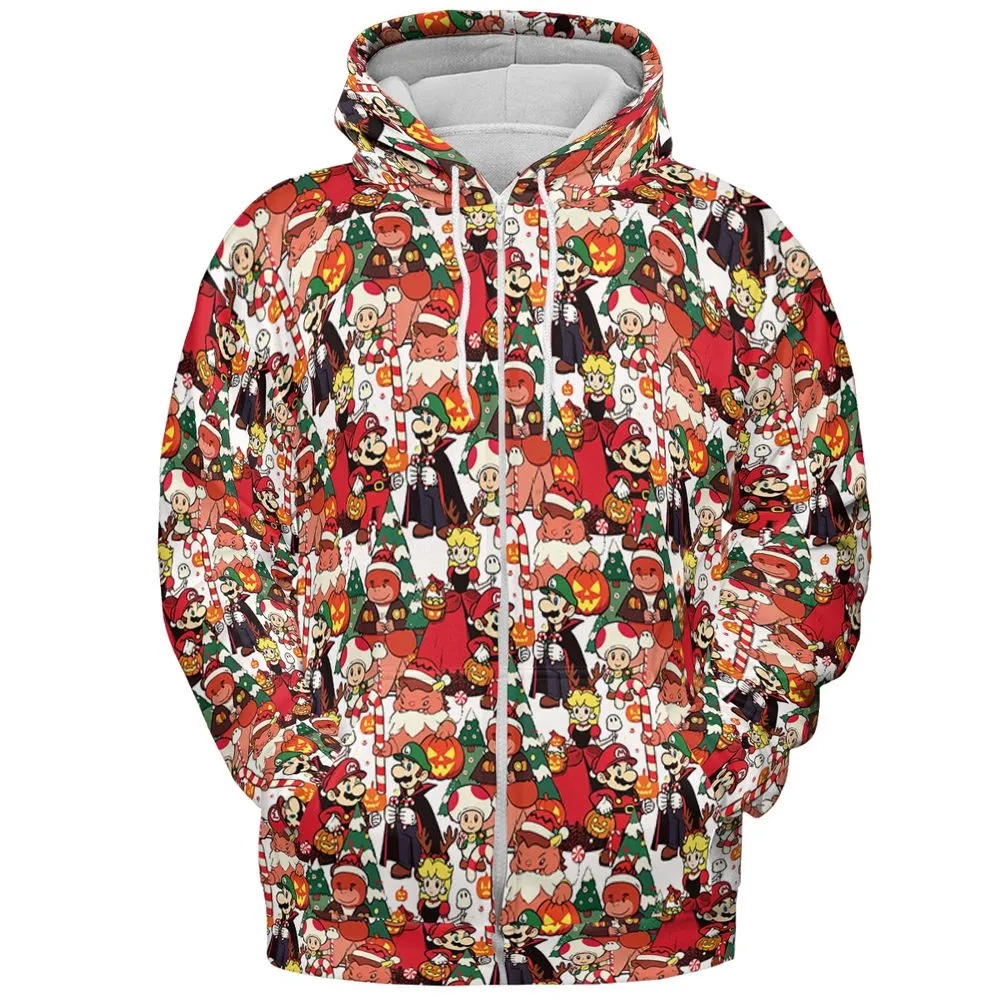 All-over Print Hoodie - ENMEPTHG -  - 3