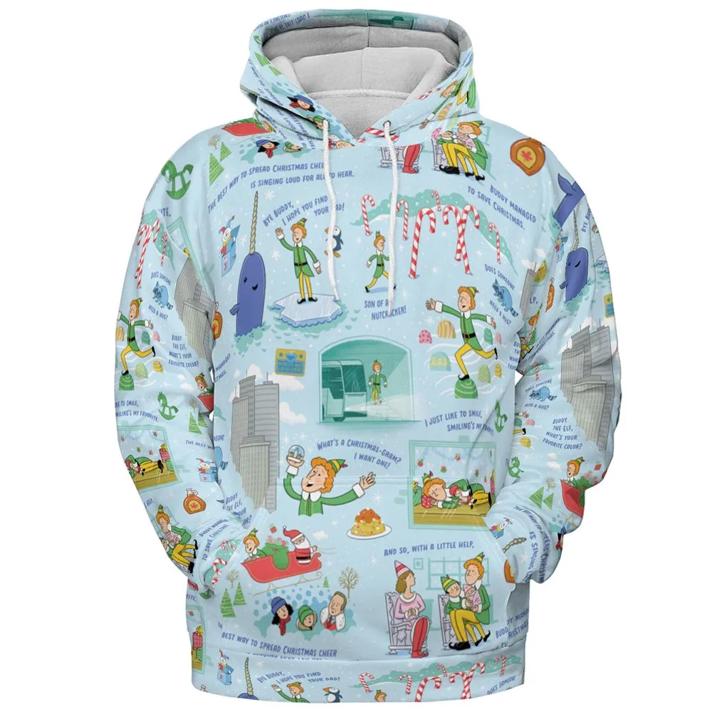 All-over Print Hoodie - GC68H8SC -  - 2