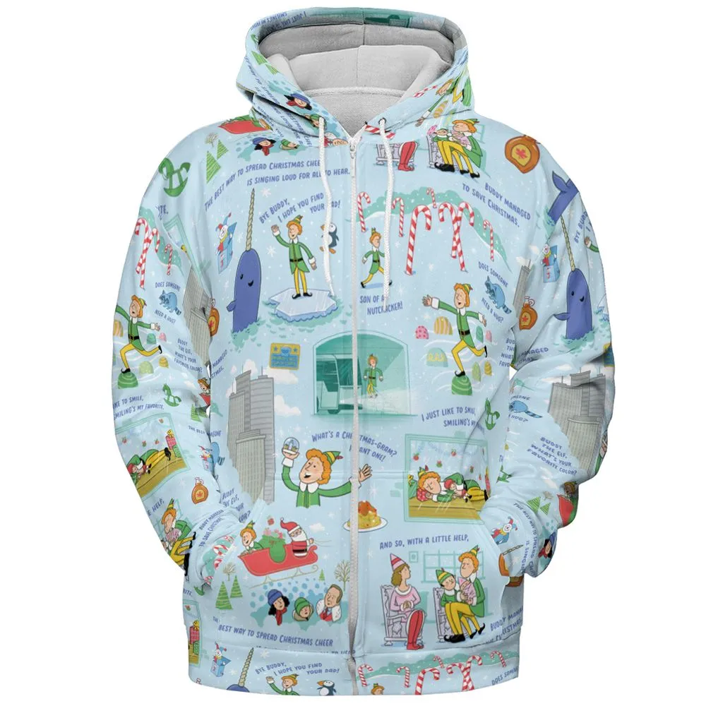 All-over Print Hoodie - GC68H8SC -  - 3
