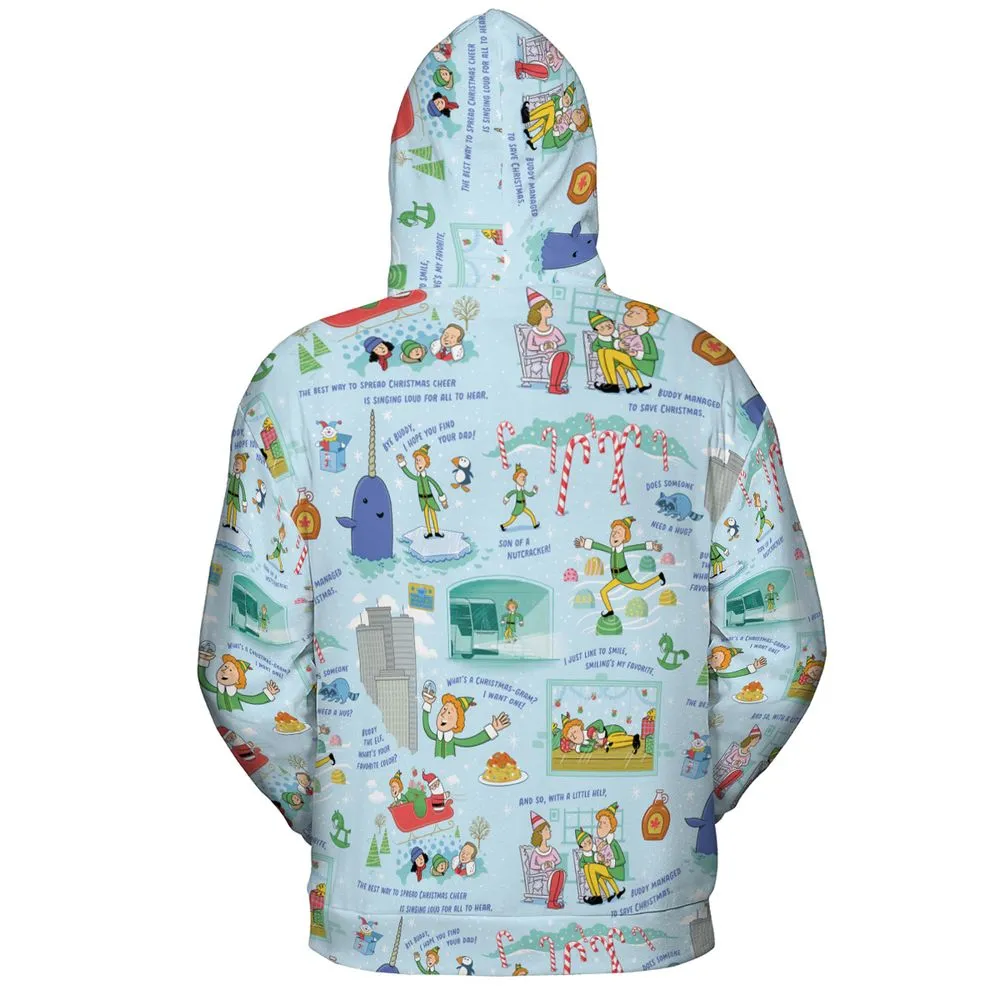 All-over Print Hoodie - GC68H8SC -  - 4