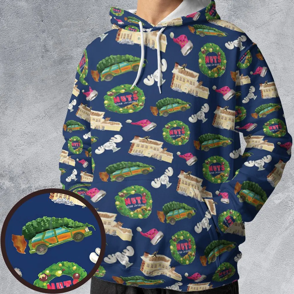 All-over Print Hoodie - DXG55VR9 -  - 1