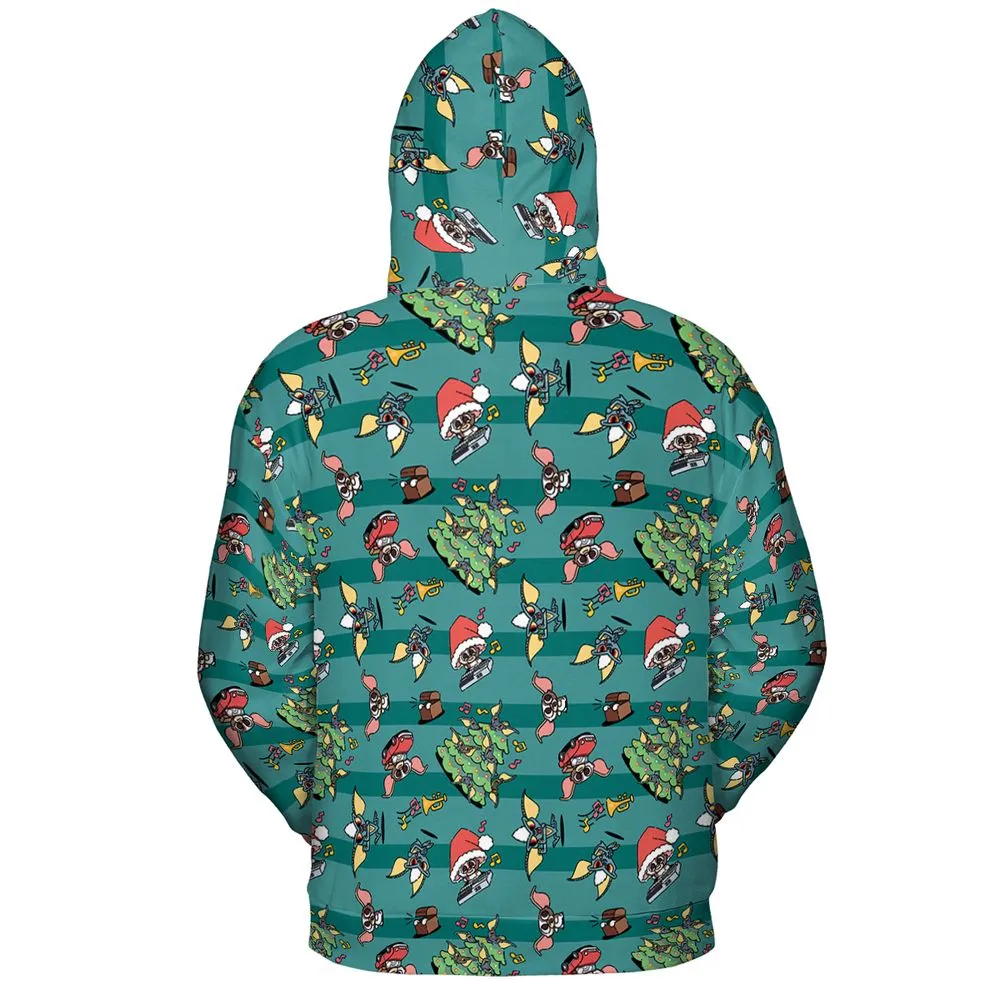 All-over Print Hoodie - W3XW8RBZ -  - 4