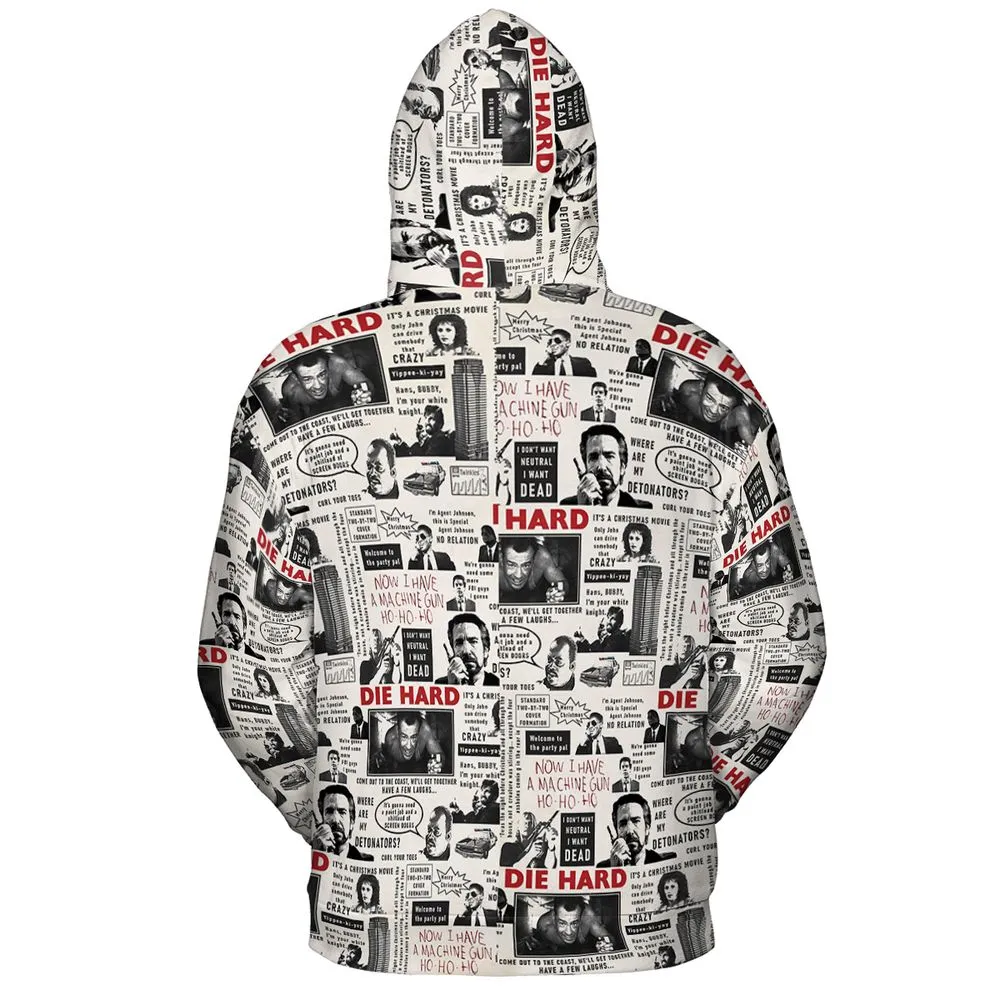 All-over Print Hoodie - LKLAKTVJ -  - 4