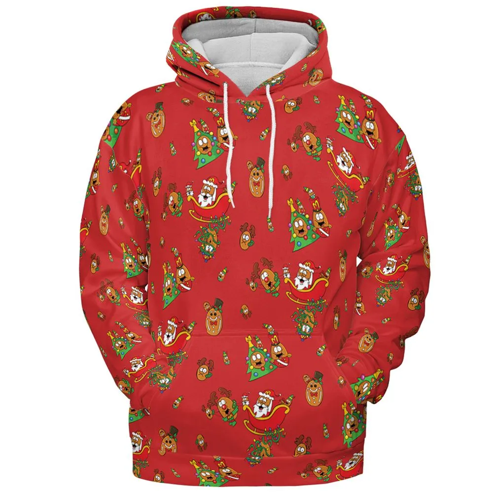 All-over Print Hoodie - QSYHYDUV -  - 2
