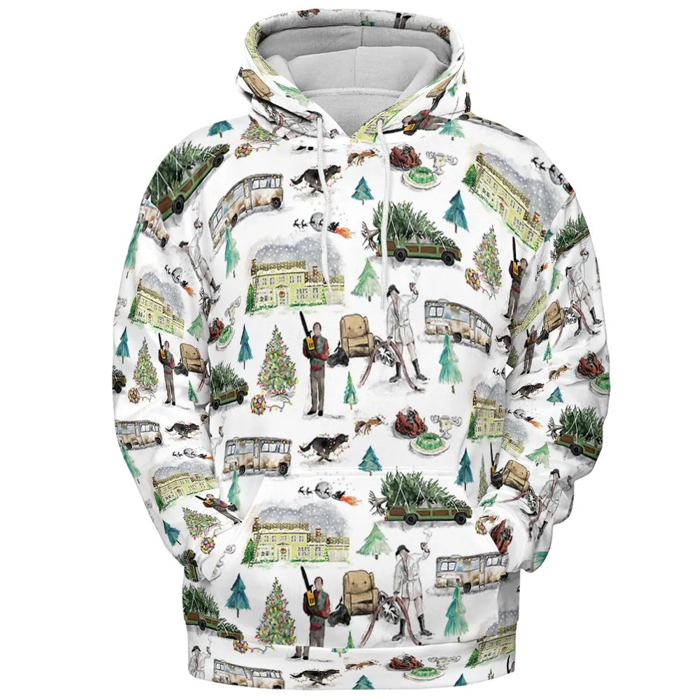 All-over Print Hoodie - EZUAMW9S -  - 2