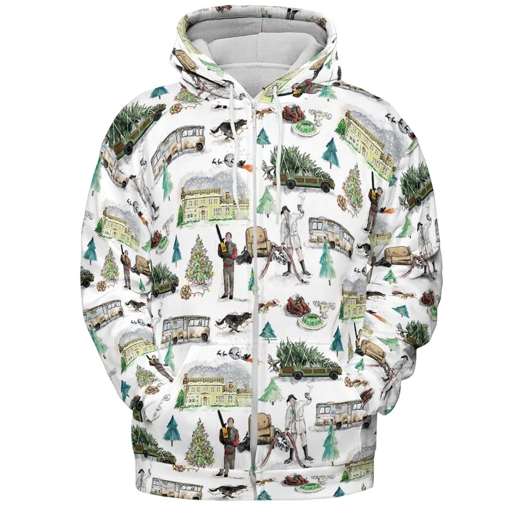 All-over Print Hoodie - EZUAMW9S -  - 3