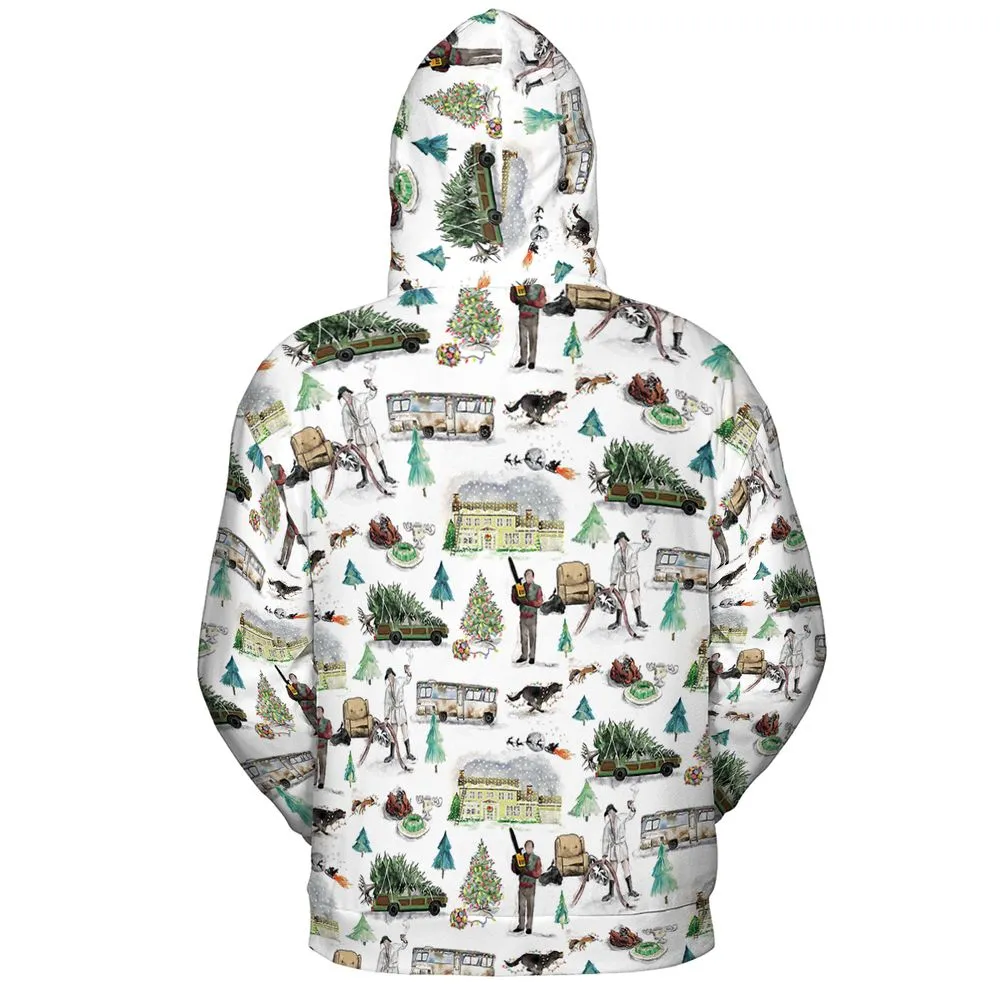 All-over Print Hoodie - EZUAMW9S -  - 4