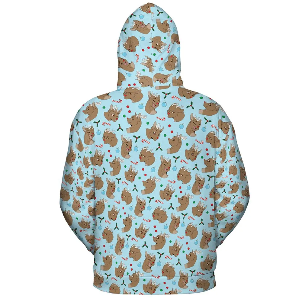 All-over Print Hoodie - MWRQXT8T -  - 4
