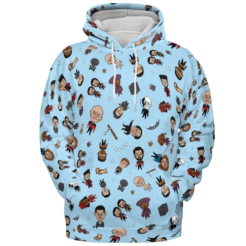 All-over Print Hoodie - 5TMQRHT4 -  - 2
