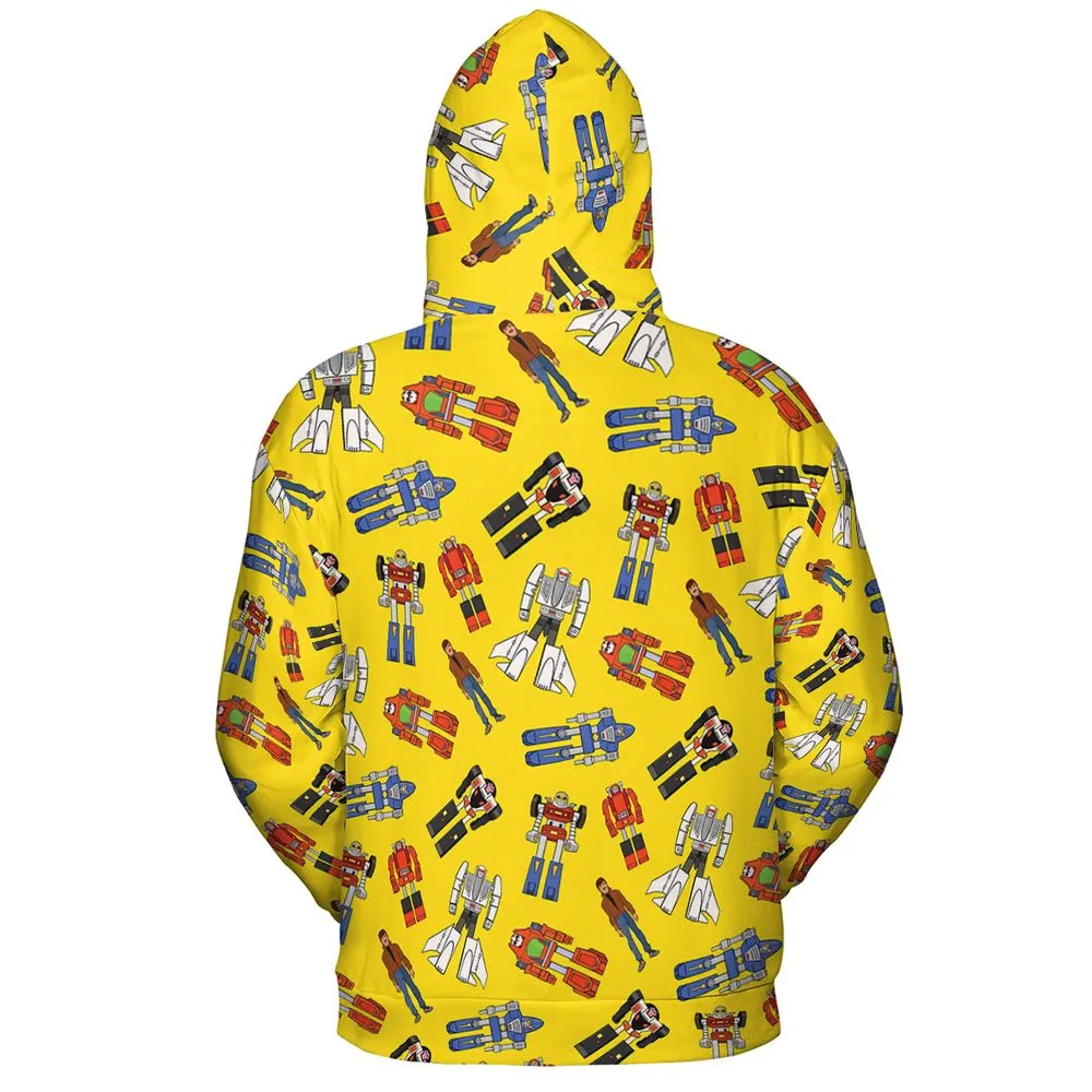 All-over Print Hoodie - CJ8H2PWJ -  - 4