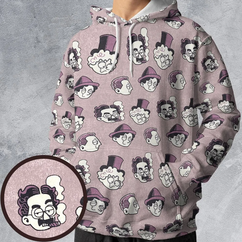 All-over Print Hoodie - 2TA7RWTQ -  - 1
