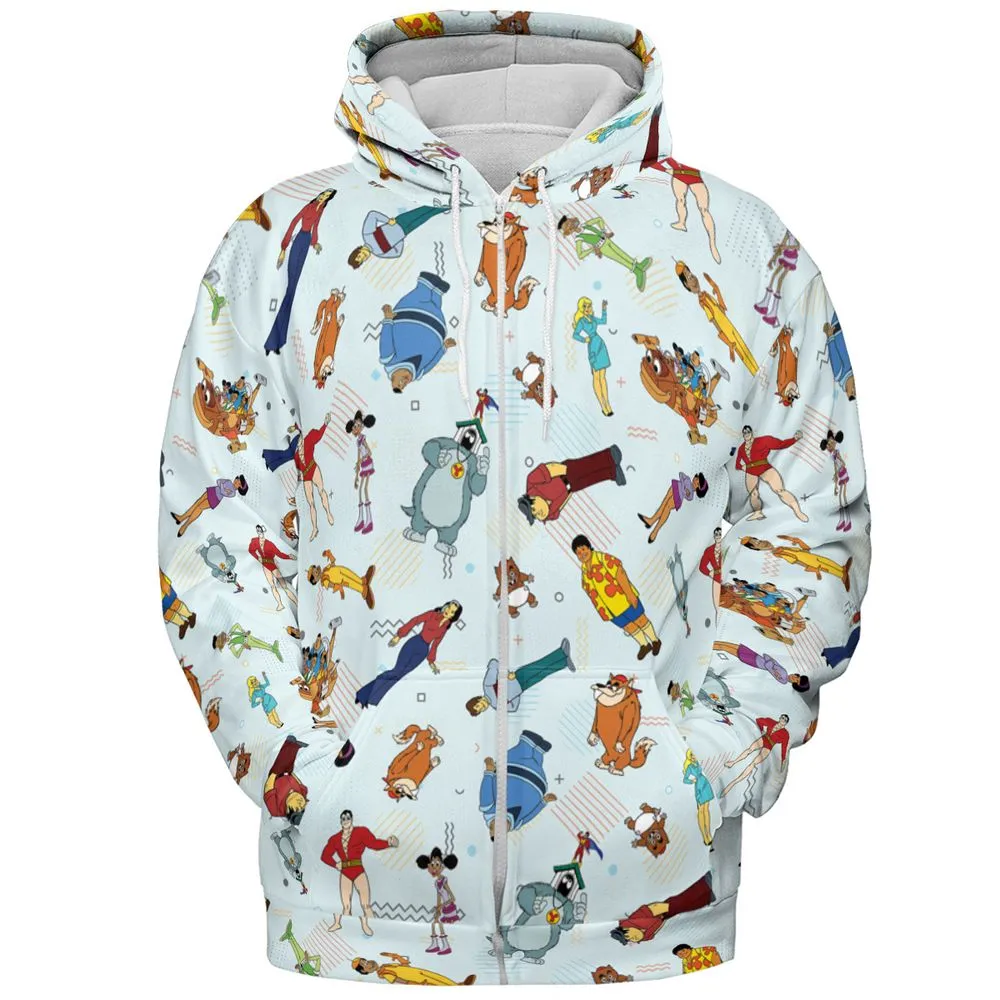 All-over Print Hoodie - 2YZWVH4U -  - 3
