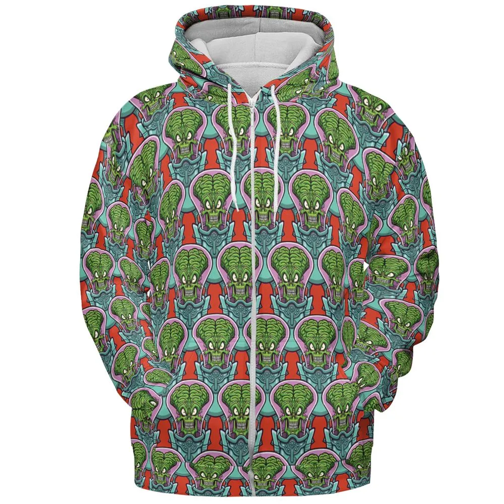 Retro Big-Brain Alien -  - 3