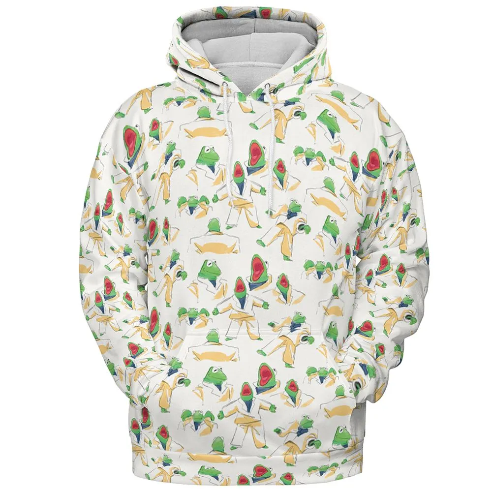Kermit wearing big suit -  - 2