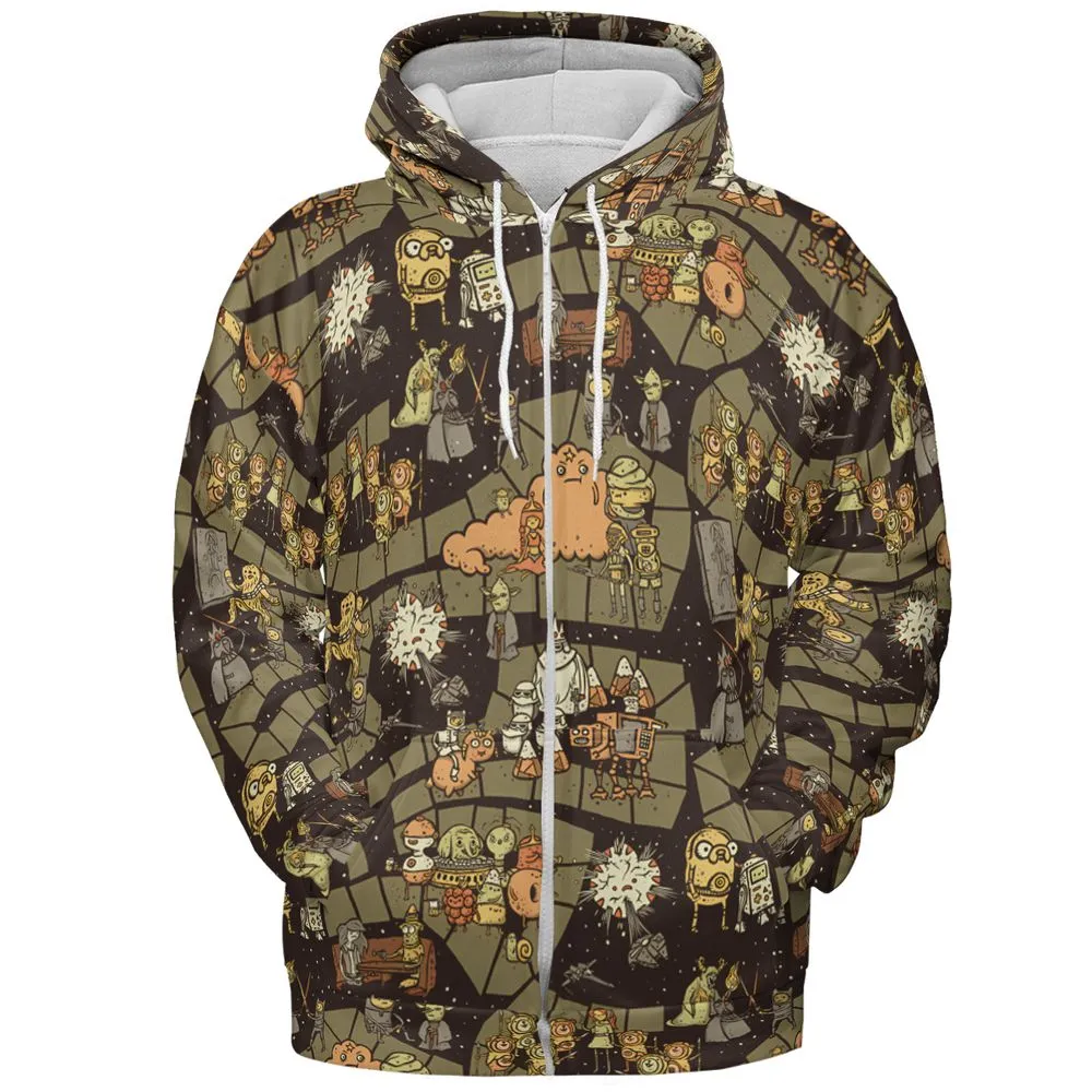 All-over Print Hoodie - 8EW124GB -  - 3