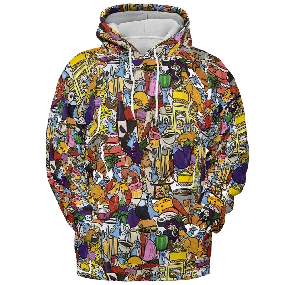 All-over Print Hoodie - D9CEJCGY -  - 2