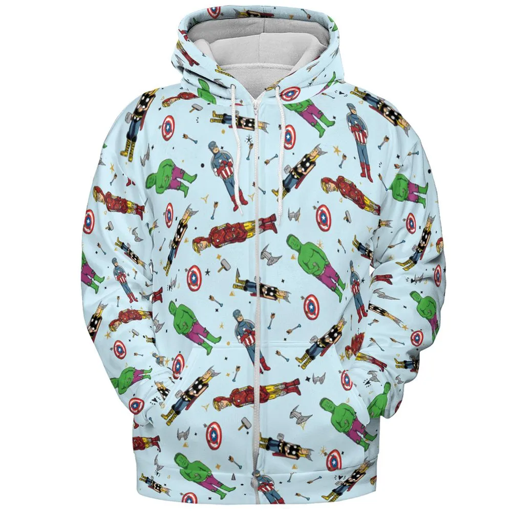 All-over Print Hoodie - CQEU14H8 -  - 3