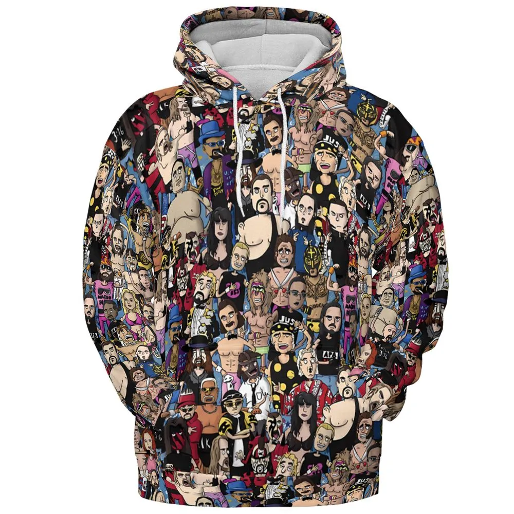 All-over Print Hoodie - 417N8ZP4 -  - 2