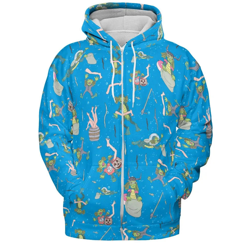 All-over Print Hoodie - ZEHJAGZ5 -  - 3