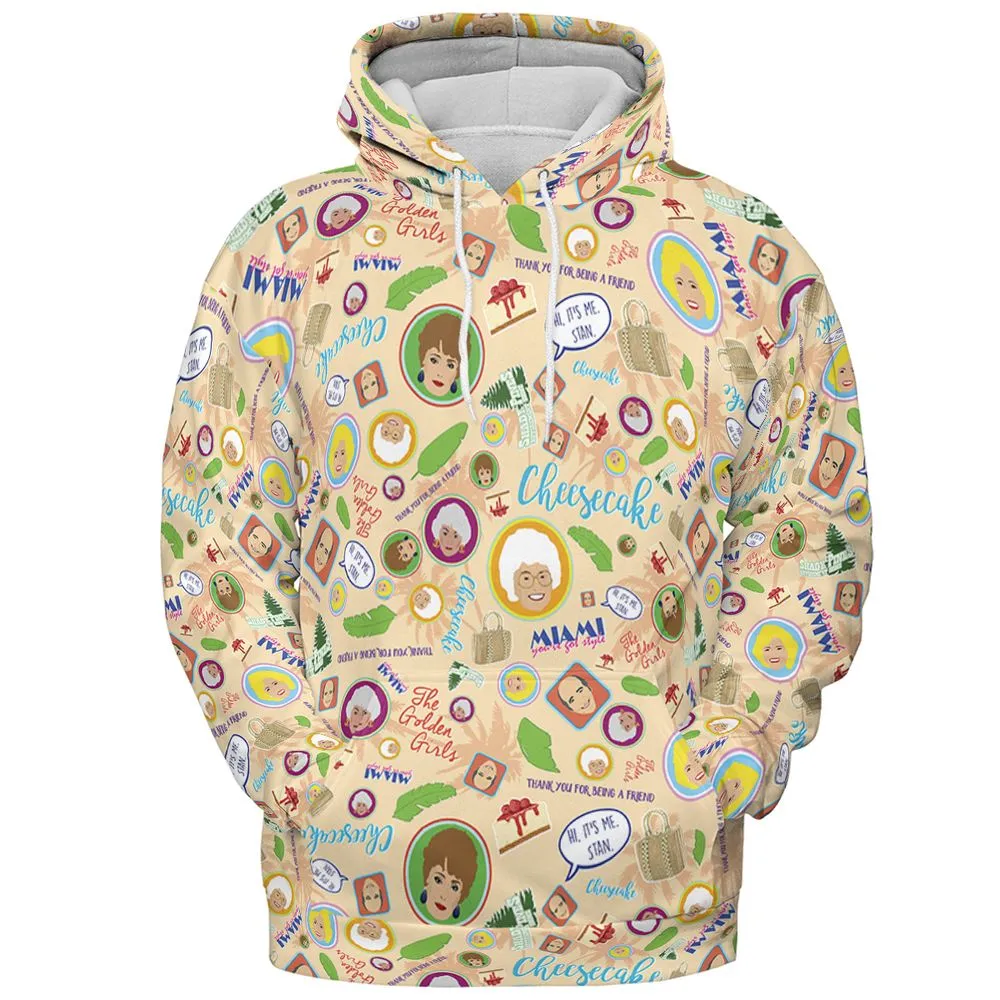 All-over Print Hoodie - 9KCWGQMN -  - 2