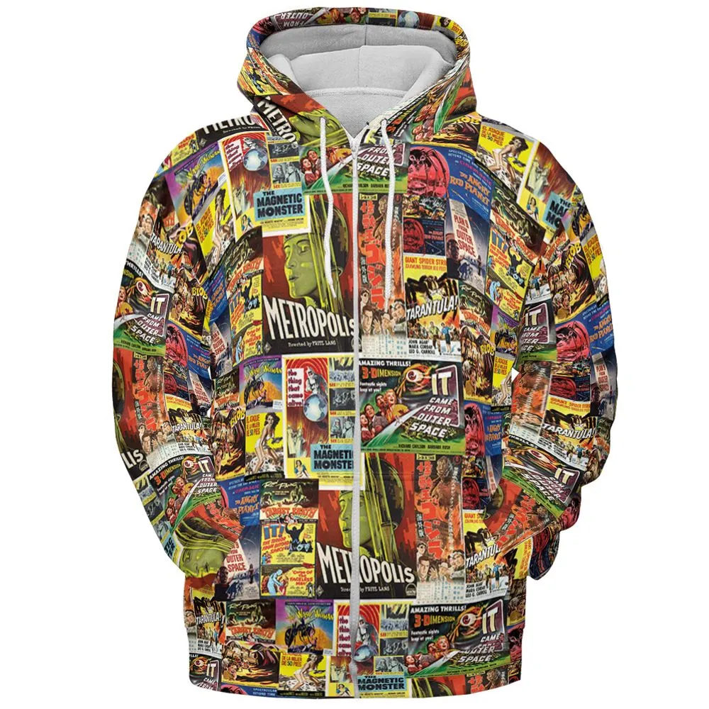 All-over Print Hoodie - SDE2CJVE -  - 3