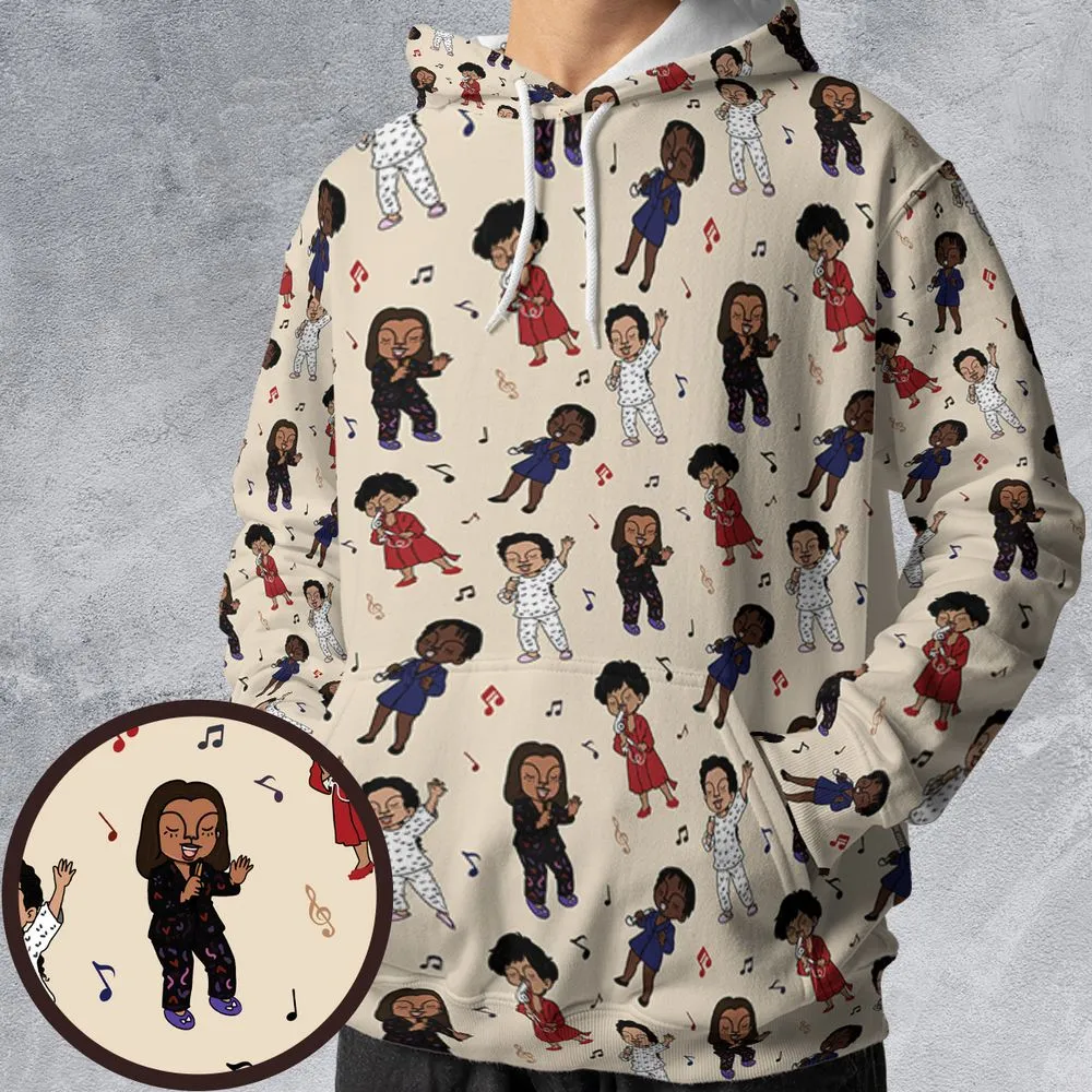All-over Print Hoodie - TN1S829S -  - 1